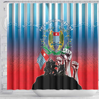 Free West Papua Shower Curtain One People One Soul Unique Style - Polynesian Pride