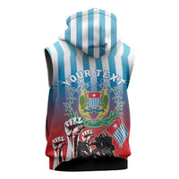 Personalised Free West Papua Sleeveless Hoodie One People One Soul Unique Style - Polynesian Pride