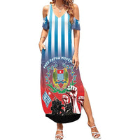 Personalised Free West Papua Summer Maxi Dress One People One Soul Unique Style - Polynesian Pride