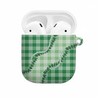Green Hawaii Palaka AirPods Case Hawaiian Pikake Lei
