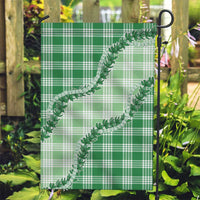 Green Hawaii Palaka Garden Flag Hawaiian Pikake Lei