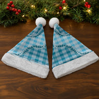 Blue Hawaii Palaka Christmas Santa Hat Hawaiian Pikake Lei LT05 - Polynesian Pride