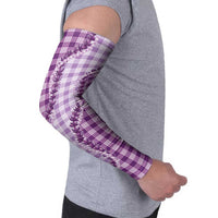 Violet Hawaii Palaka Arm Sleeves Hawaiian Pikake Lei