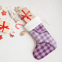 Violet Hawaii Palaka Christmas Stocking Hawaiian Pikake Lei LT05 - Polynesian Pride