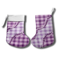 Violet Hawaii Palaka Christmas Stocking Hawaiian Pikake Lei LT05 - Polynesian Pride