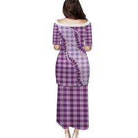 Violet Hawaii Palaka Puletasi Hawaiian Pikake Lei