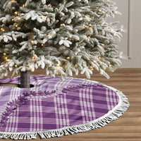 Violet Hawaii Palaka Tree Skirt Hawaiian Pikake Lei LT05 - Polynesian Pride