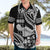 Hawaii Maui Upena Kiloi Hawaiian Shirt Kakau Tribal Pattern Black Version