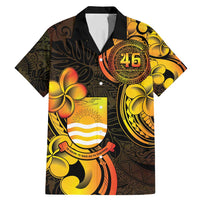 Personalised Kiribati Independence Day Family Matching Mermaid Dress and Hawaiian Shirt 46th Anniversary