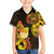 Personalised Kiribati Independence Day Family Matching Puletasi and Hawaiian Shirt 46th Anniversary