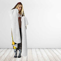 Personalised Kiribati Independence Day Hooded Blanket 46th Anniversary