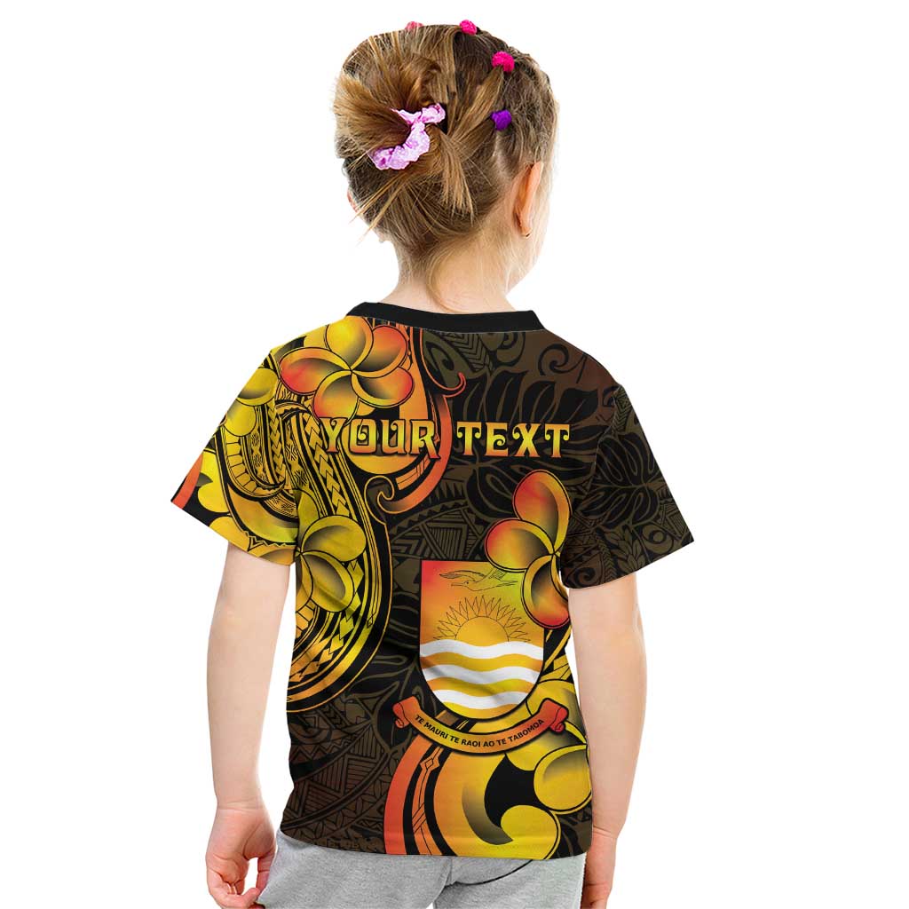 Personalised Kiribati Independence Day Kid T Shirt 46th Anniversary