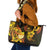 Personalised Kiribati Independence Day Leather Tote Bag 46th Anniversary