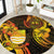 Personalised Kiribati Independence Day Round Carpet 46th Anniversary