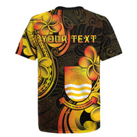 Personalised Kiribati Independence Day Rugby Jersey 46th Anniversary