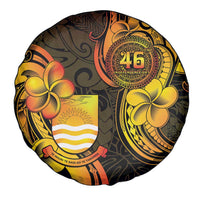 Personalised Kiribati Independence Day Spare Tire Cover 46th Anniversary