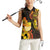 Personalised Kiribati Independence Day Women Sleeveless Polo Shirt 46th Anniversary