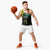 Personalised Vanuatu Penama Day Basketball Jersey Grunge Flag Style - Polynesian Pride