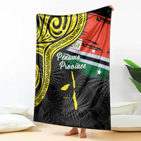 Vanuatu Penama Day Blanket Grunge Flag Style LT05 - Polynesian Pride