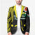 Personalised Vanuatu Penama Day Blazer Grunge Flag Style - Polynesian Pride