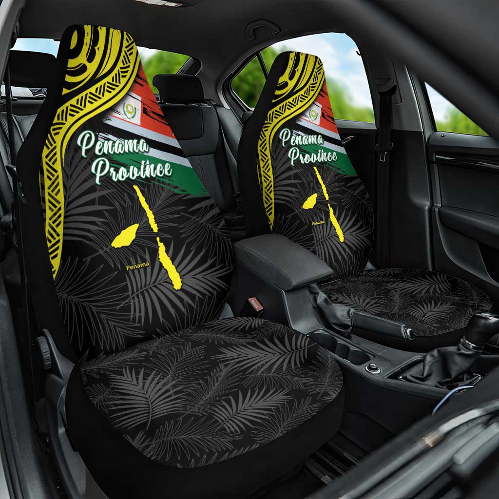 Vanuatu Penama Day Car Seat Cover Grunge Flag Style - Polynesian Pride