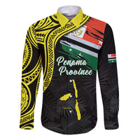 Personalised Vanuatu Penama Day Family Matching Puletasi and Hawaiian Shirt Grunge Flag Style - Polynesian Pride