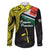Personalised Vanuatu Penama Day Family Matching Puletasi and Hawaiian Shirt Grunge Flag Style - Polynesian Pride