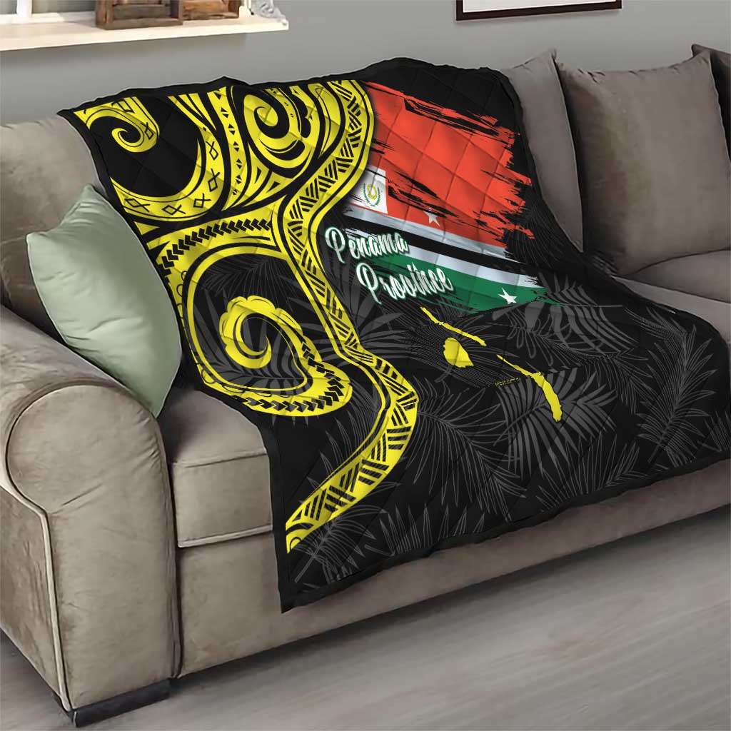 Vanuatu Penama Day Quilt Grunge Flag Style LT05 - Polynesian Pride