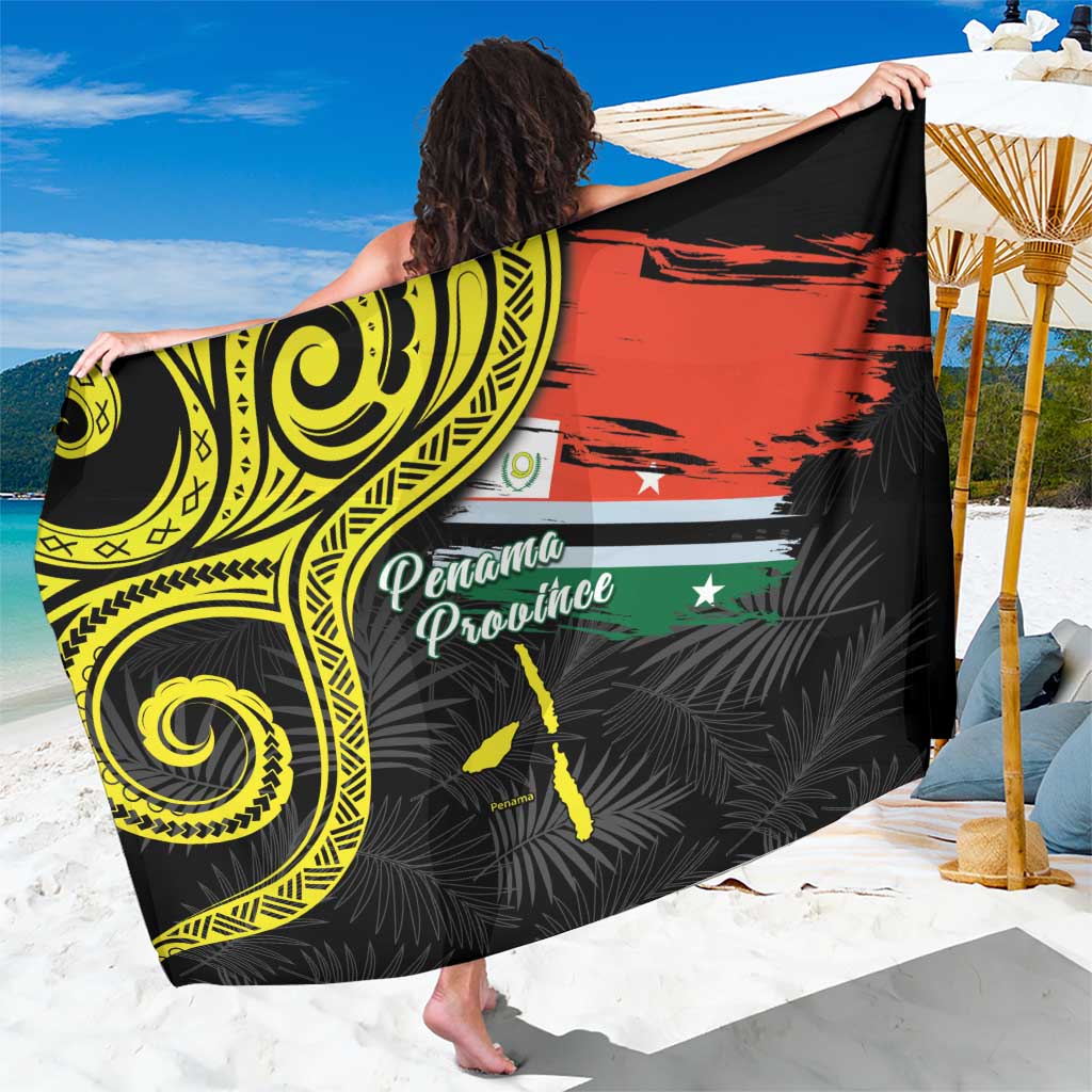 Vanuatu Penama Day Sarong Grunge Flag Style - Polynesian Pride