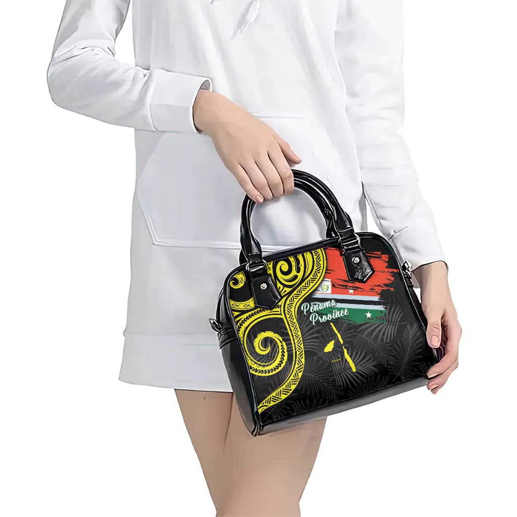 Vanuatu Penama Day Shoulder Handbag Grunge Flag Style - Polynesian Pride