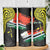 Personalised Vanuatu Penama Day Skinny Tumbler Grunge Flag Style - Polynesian Pride