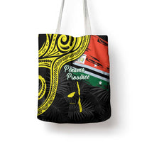 Vanuatu Penama Day Tote Bag Grunge Flag Style LT05 - Polynesian Pride
