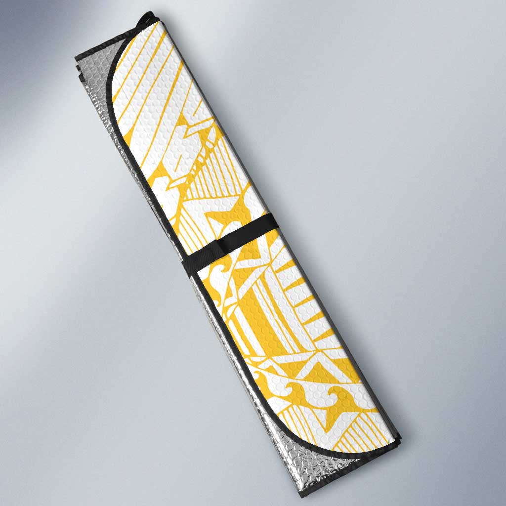 Vanuatu Sanma Day Auto Sun Shade Special Style - Polynesian Pride