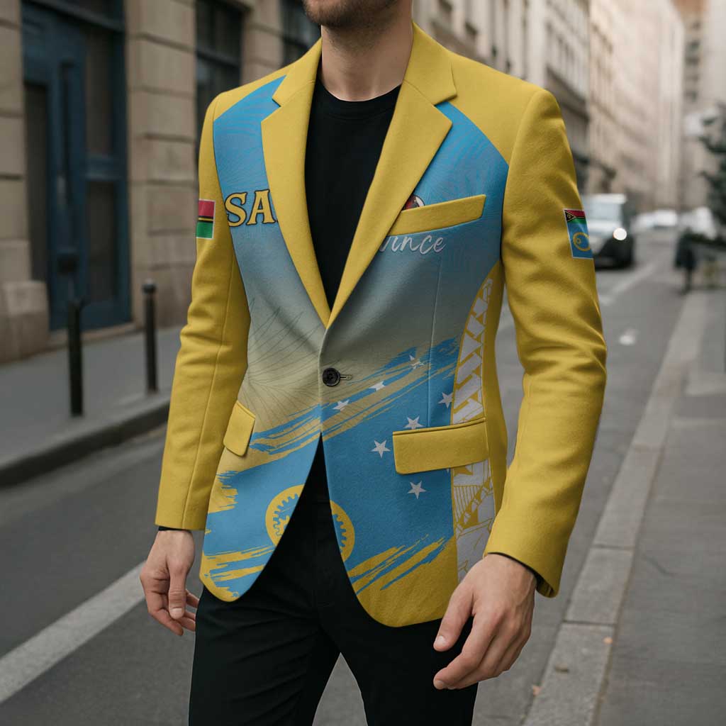 Personalised Vanuatu Sanma Day Blazer Special Style - Polynesian Pride
