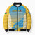 Personalised Vanuatu Sanma Day Bomber Puffer Jacket Special Style - Polynesian Pride