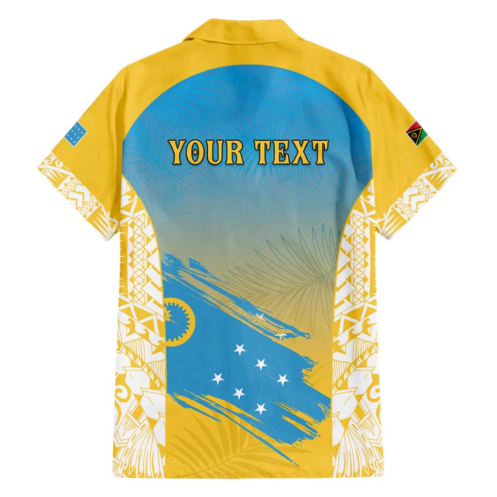 Personalised Vanuatu Sanma Day Family Matching Long Sleeve Bodycon Dress and Hawaiian Shirt Special Style LT05 - Polynesian Pride