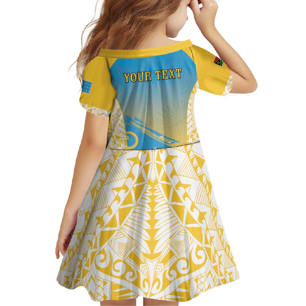 Personalised Vanuatu Sanma Day Family Matching Mermaid Dress and Hawaiian Shirt Special Style LT05 - Polynesian Pride