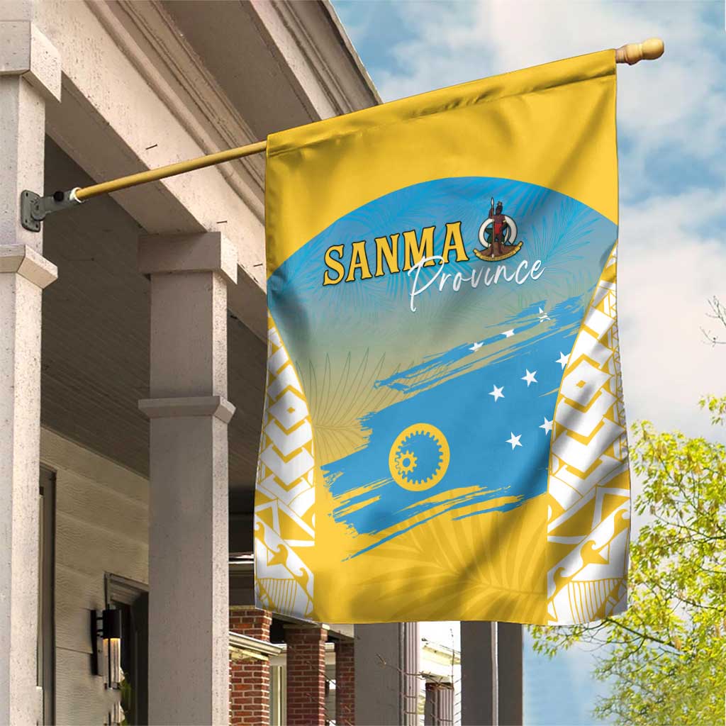 Vanuatu Sanma Day Garden Flag Special Style - Polynesian Pride