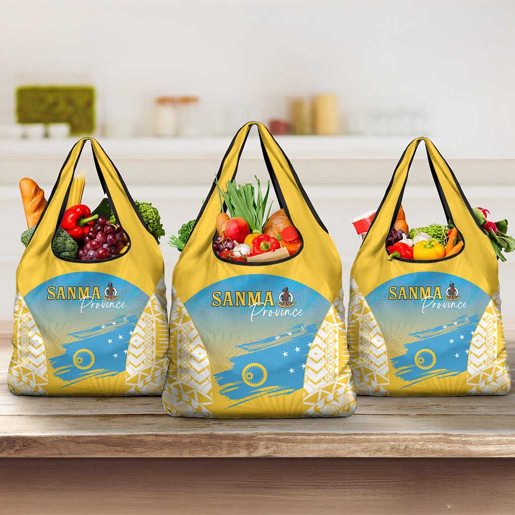 Vanuatu Sanma Day Grocery Bag Special Style - Polynesian Pride