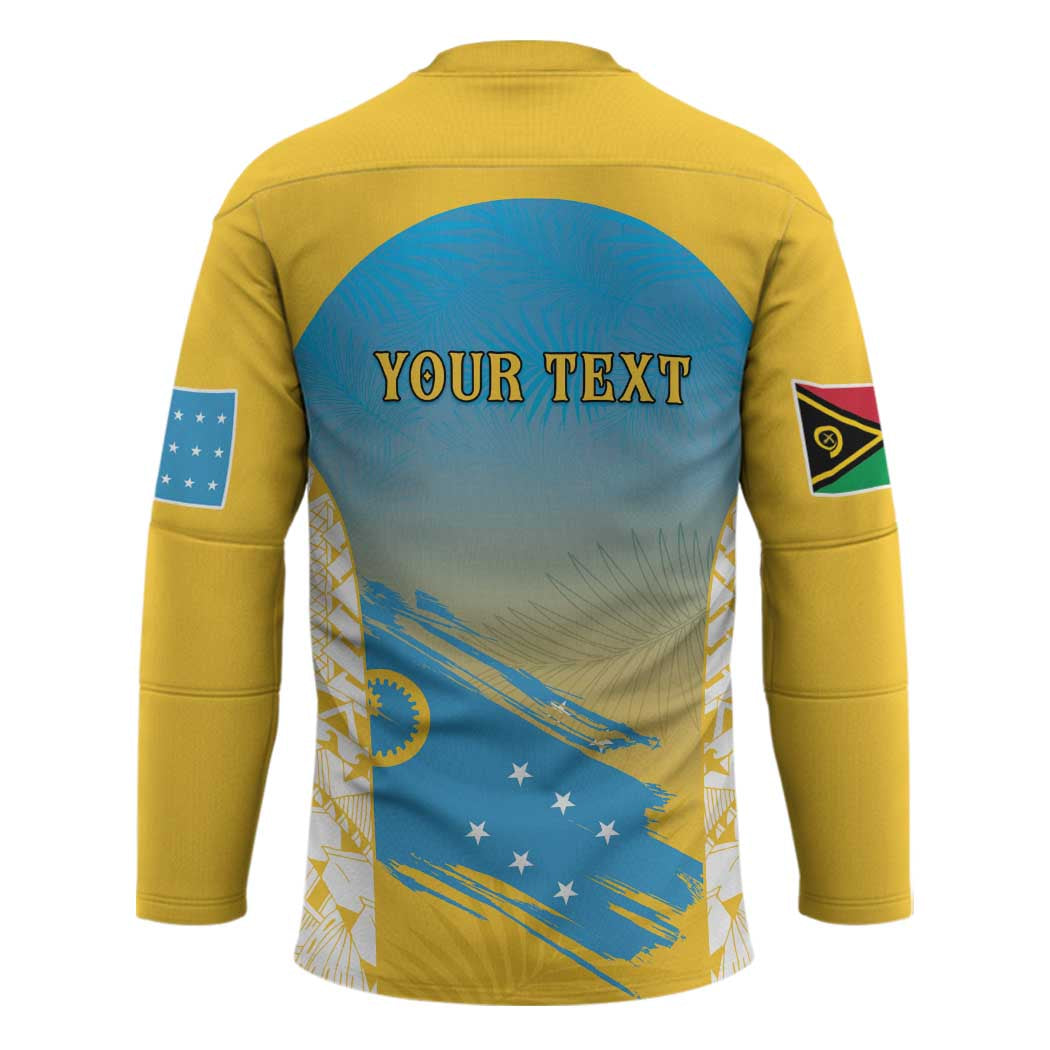Personalised Vanuatu Sanma Day Hockey Jersey Special Style LT05 - Polynesian Pride