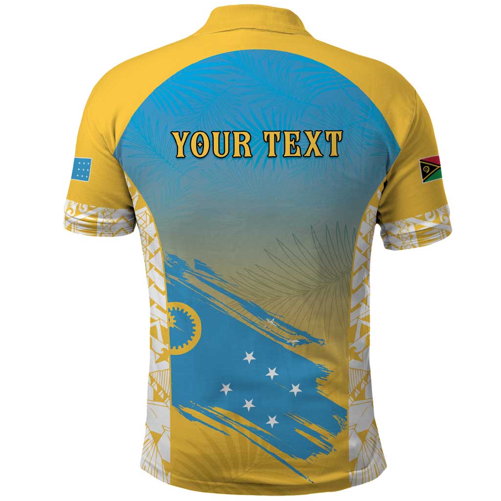 Personalised Vanuatu Sanma Day Polo Shirt Special Style LT05 - Polynesian Pride