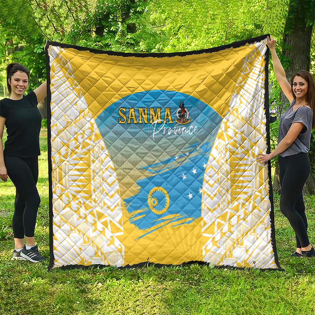 Vanuatu Sanma Day Quilt Special Style LT05 - Polynesian Pride