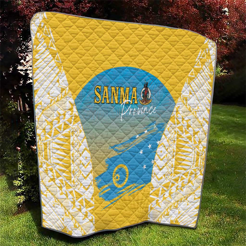 Vanuatu Sanma Day Quilt Special Style LT05 - Polynesian Pride