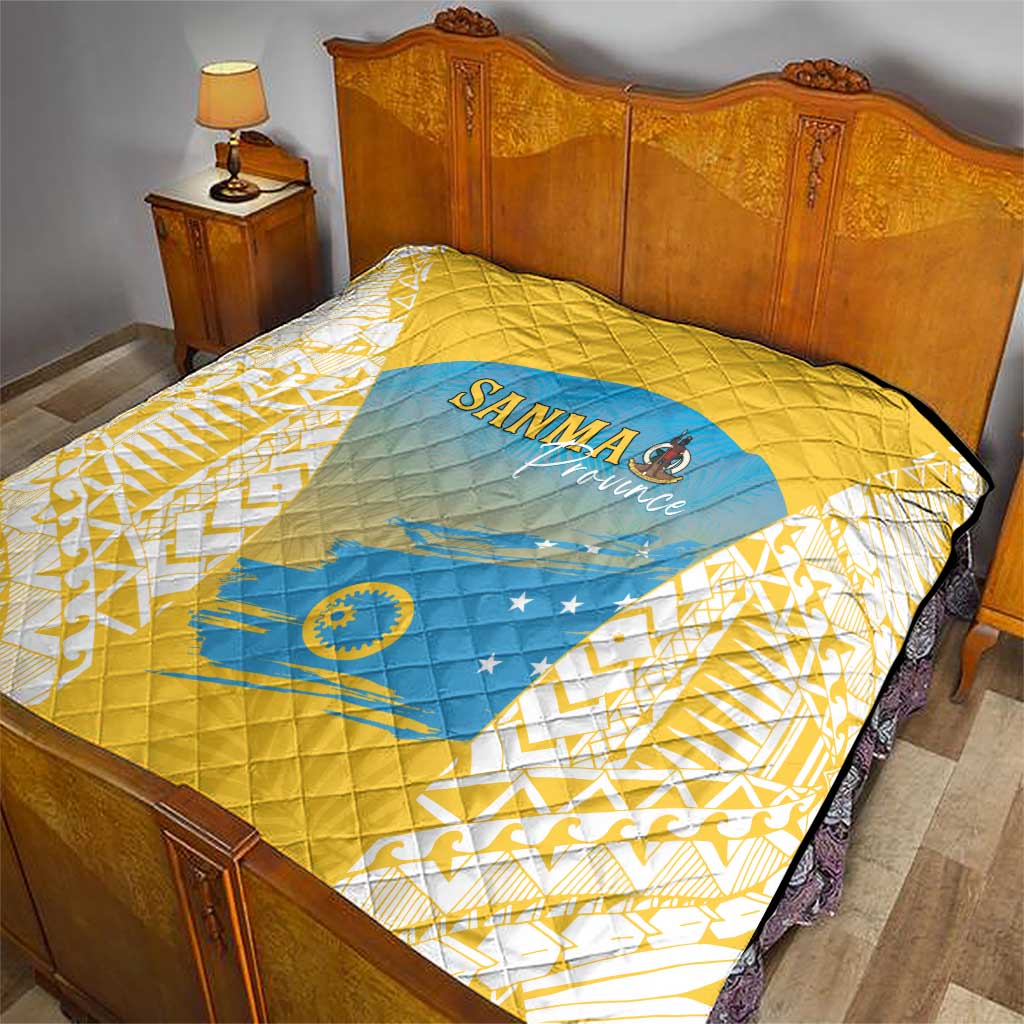 Vanuatu Sanma Day Quilt Special Style LT05 - Polynesian Pride