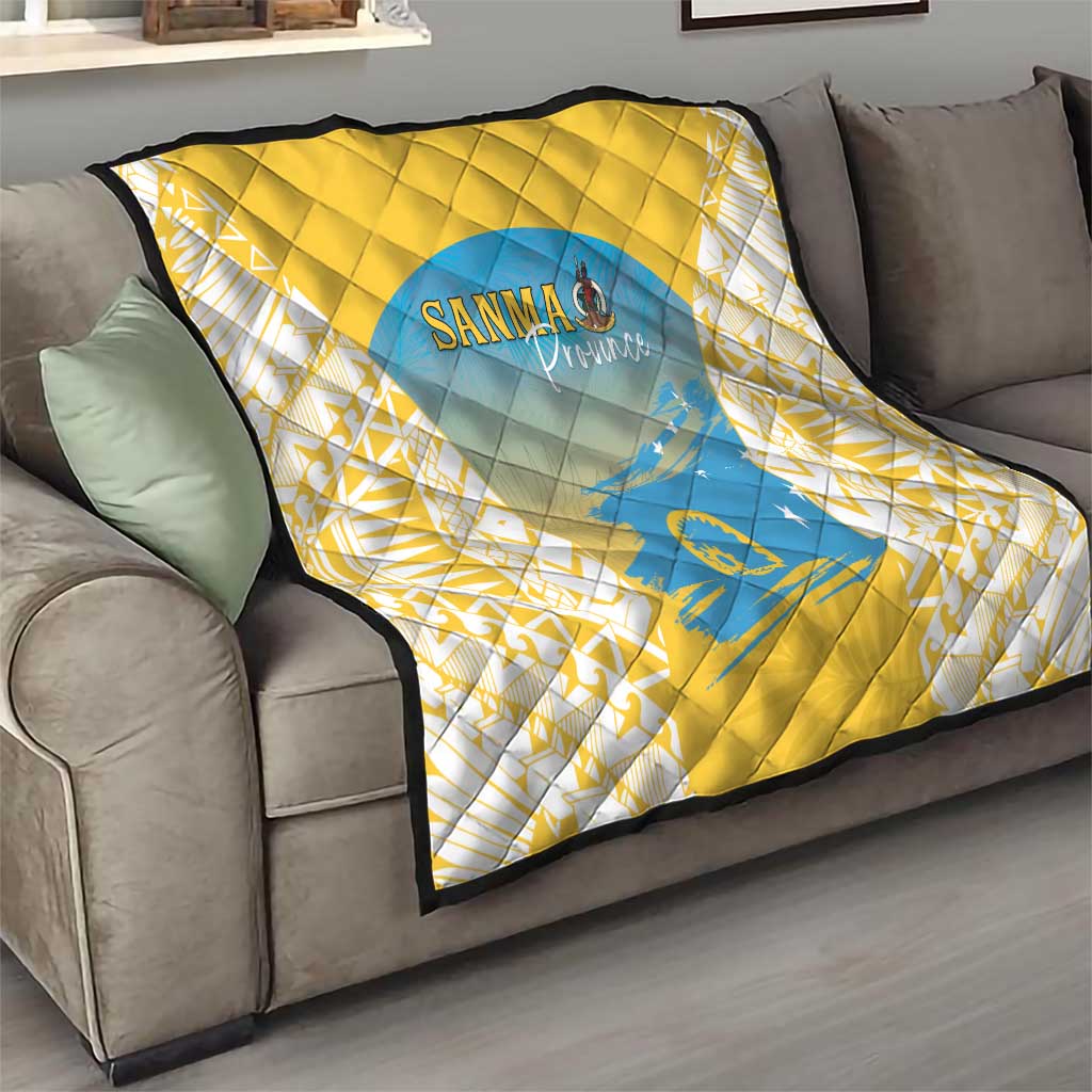 Vanuatu Sanma Day Quilt Special Style LT05 - Polynesian Pride