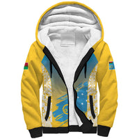 Personalised Vanuatu Sanma Day Sherpa Hoodie Special Style - Polynesian Pride