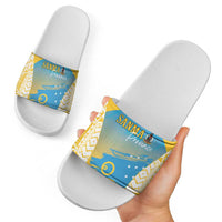 Vanuatu Sanma Day Slide Sandals Special Style - Polynesian Pride
