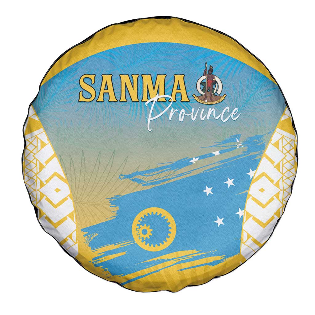 Vanuatu Sanma Day Spare Tire Cover Special Style - Polynesian Pride