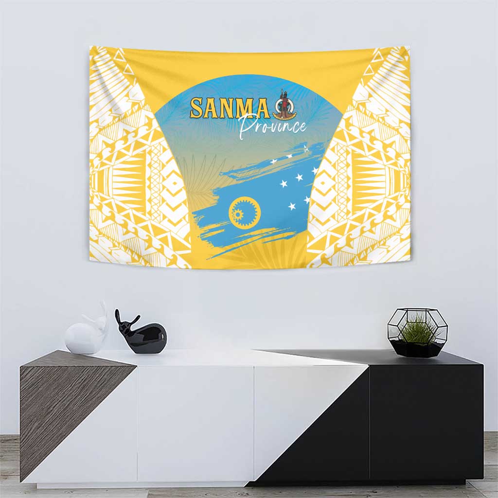 Vanuatu Sanma Day Tapestry Special Style - Polynesian Pride