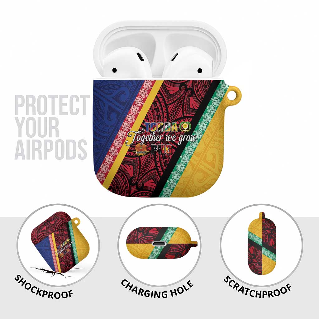 Love Torba PNG Day AirPods Case Together We Grow - Polynesian Pride